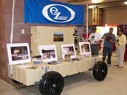 picture of dock wheels at Atlantic City Boat Show